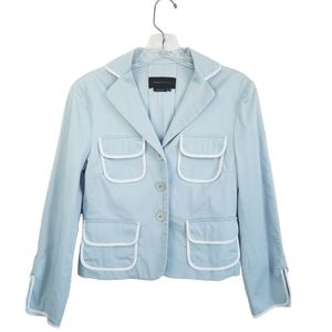 BCBGMAXAZRIA sky blue jacket